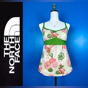 THE NORTHFACE Tropical Activewear Racerback Tank with Shelf Bra, Size M